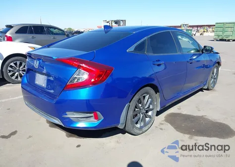 2019 Honda Civic Ex из США, поврежденный, VIN JHMFC1F35KX009441